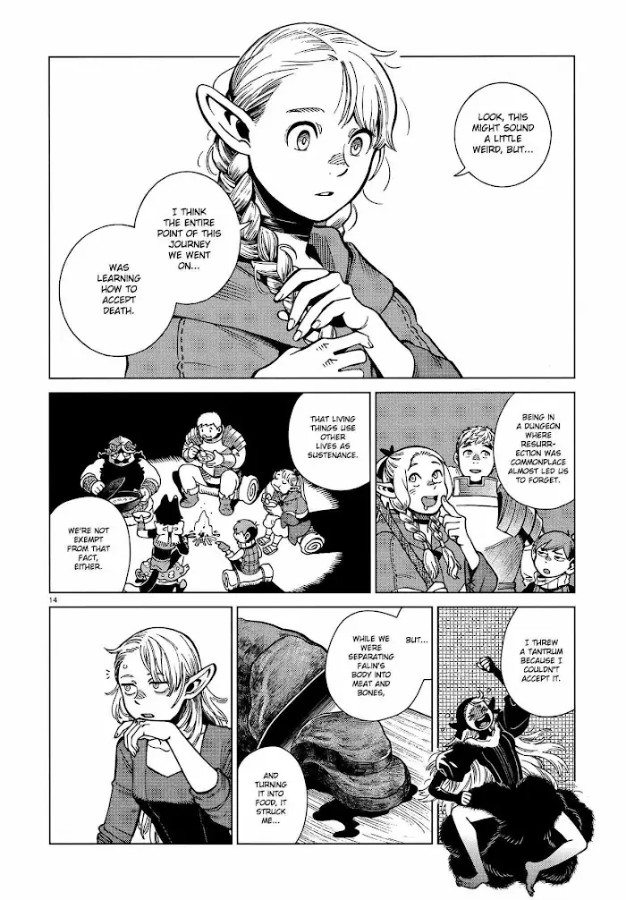 Delicious in Dungeon Chapter 97 image 14_optimized